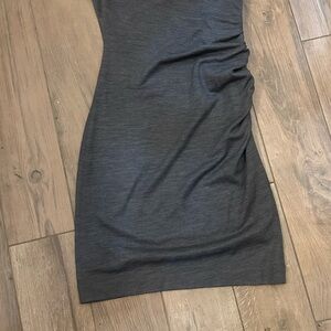 Banana Republic Olive/ Grey Midi Dress